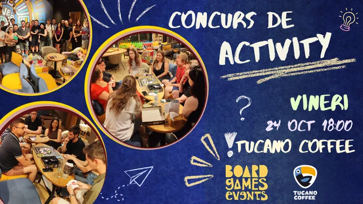 Iasi: Concurs de Activity @ Board Games Events