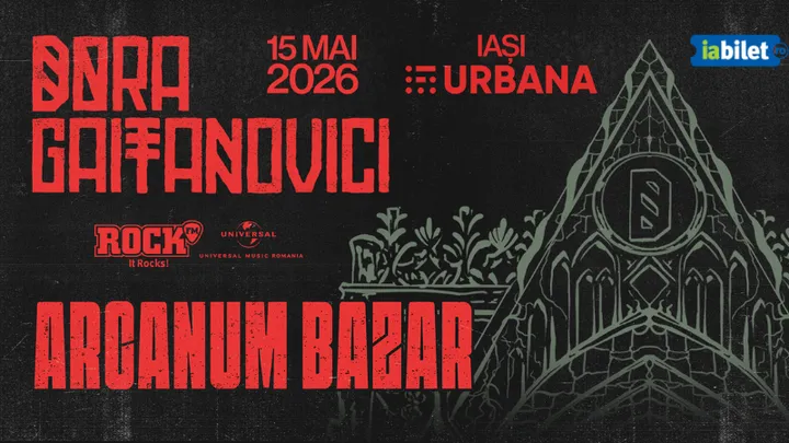 Iasi: Dora Gaitanovici • “Arcanum Bazar” • Lansare de abum