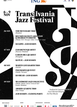 Cluj-Napoca: Transilvania Jazz Festival - Abonament