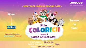 Sibiu: Coloricii prezintă lumea animalelor