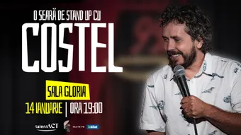 O seara de stand-up cu Costel