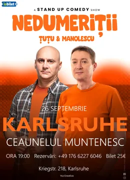 Karlsruhe: Stand-up Comedy - Dan Tutu si Cristi Manolescu