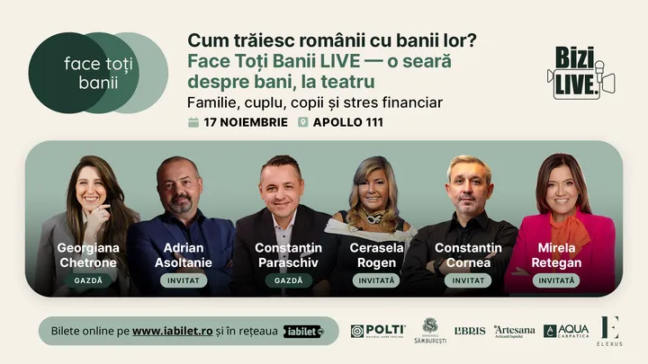 Face Toți Banii LIVE — Cum trăiesc românii cu banii lor?