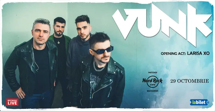 Concert VUNK la Hard Rock Cafe