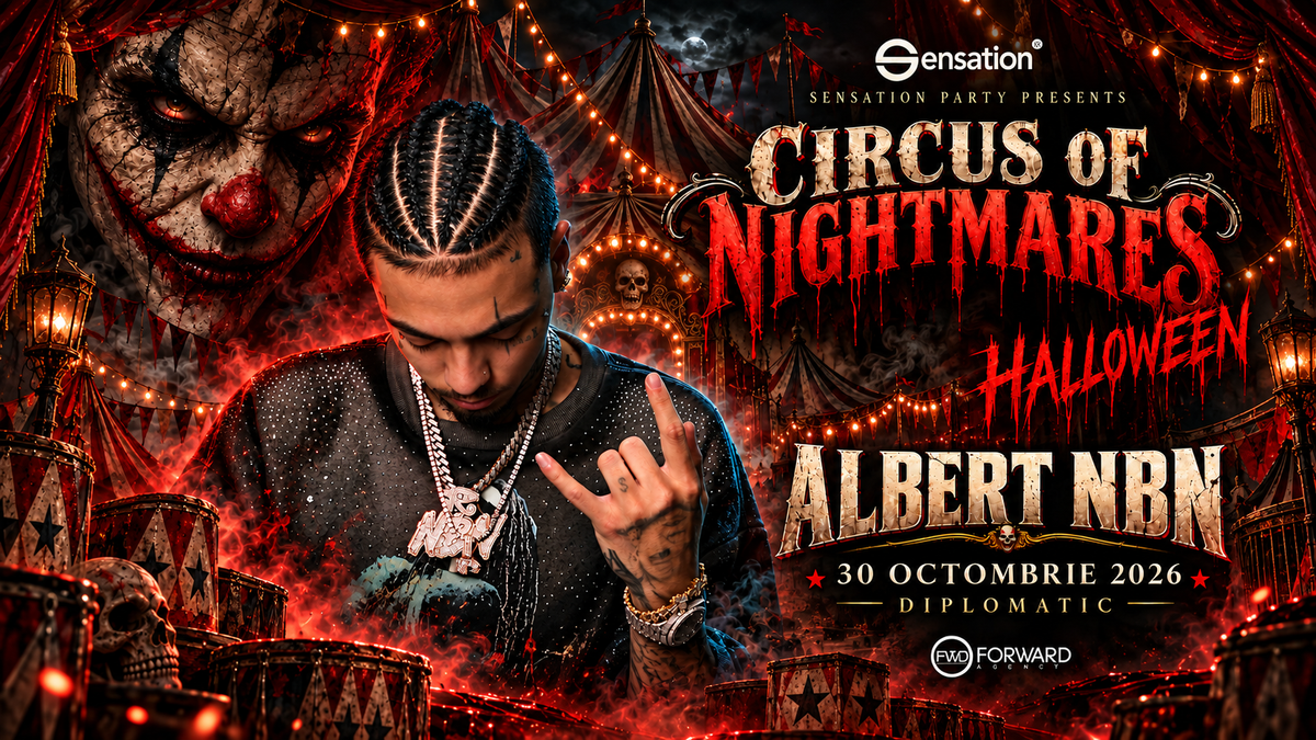Constanța: Circus of Nightmares – Halloween Party | Albert NBN Live