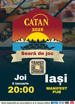 Iasi: Seara de Catan