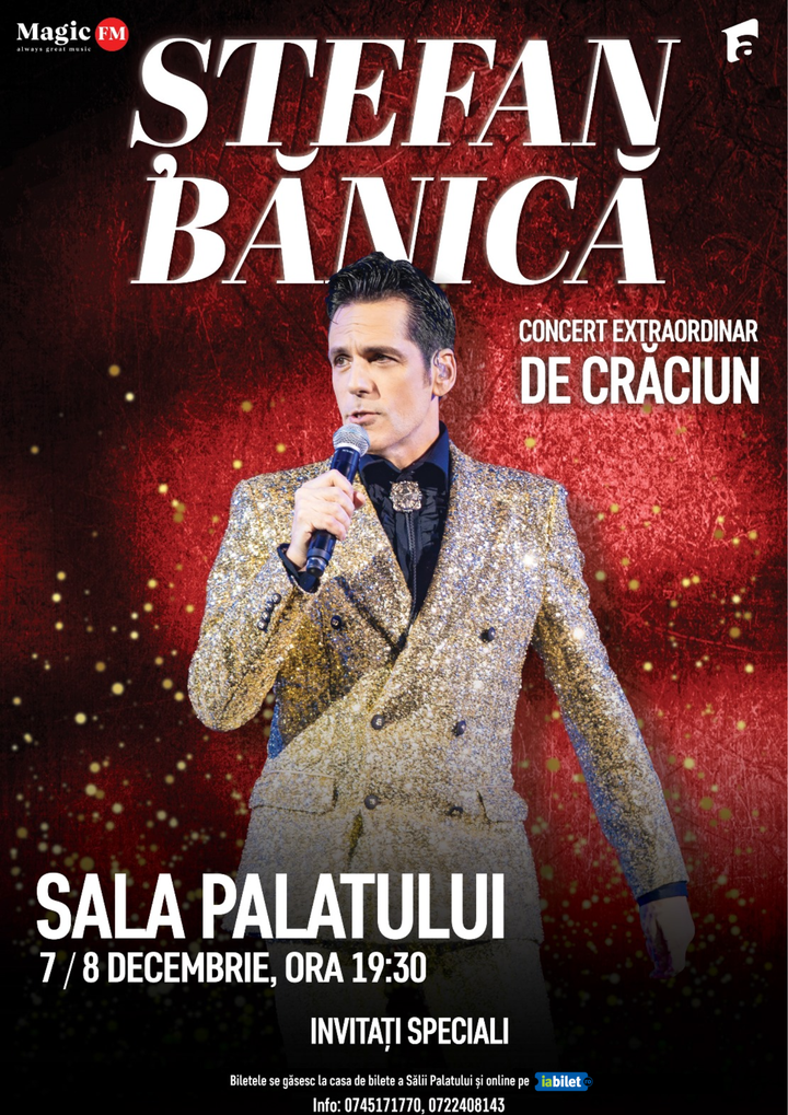 Concert extraordinar de Crăciun "Ștefan Bănică"