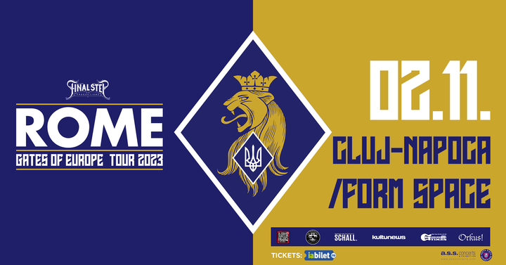 Cluj-Napoca: Rome - Gates of Europe tour - live @ Form Space