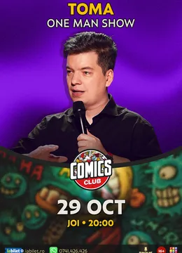 Toma One Man Show la ComicsClub!