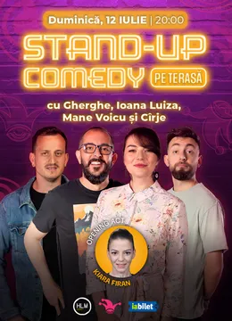 The Fool Terasa: Stand-up comedy cu Cîrje, Gherghe, Mane Voicu și Ioana Luiza