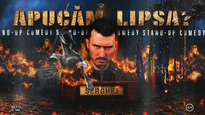 Comedy Point: Stand-Up Comedy politic cu Serghei - „Apucăm lipsa?” (LATE SHOW)