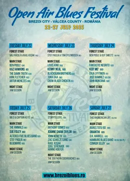 Open Air Blues Festival Brezoi 2025