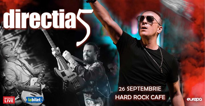 Concert Directia 5 la Hard Rock Cafe