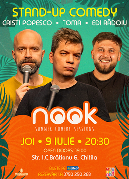 Chitila: Stand-up comedy cu Toma, Popesco și Edi Rădoiu