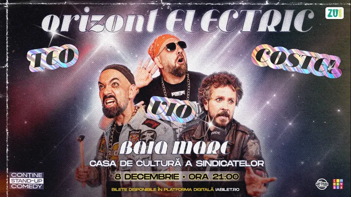 Baia Mare: Teo, Vio și Costel - Orizont Electric | Stand Up Comedy Show 2
