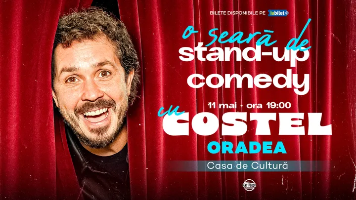 Oradea: O seara de stand up comedy cu Costel