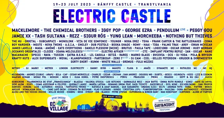ELECTRIC CASTLE 2023
