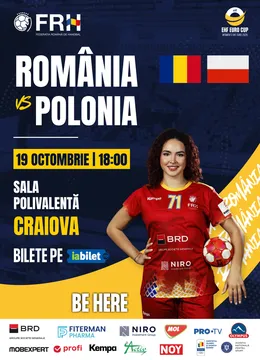 Handbal: Women’s EHF EURO CUP 2026: România – Polonia