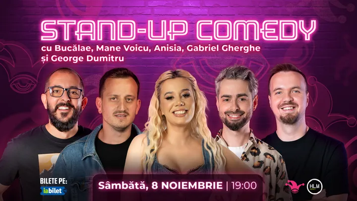 The Fool: Stand-up comedy cu Bucălae, Mane Voicu, Anisia, Gabriel Gherghe și George Dumitru