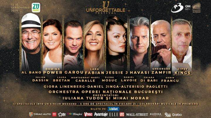 UNFORGETTABLE FESTIVAL - Abonamente 3 zile