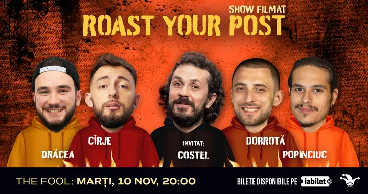 The Fool: Filmare Roast Your Post, Invitat: Costel