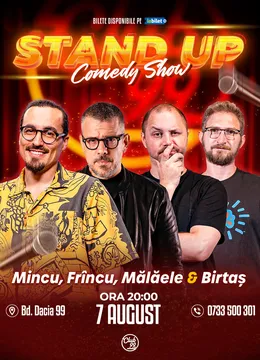 Stand-up Comedy cu Mincu, Frîncu, Mălăele & Birtaș la Club 99