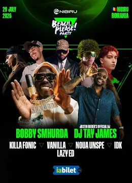 Nibiru: Beach, Please! Party (29 iulie) feat. Bobby Shmurda & DJ Tay James