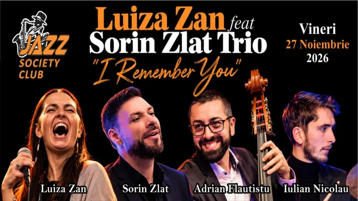 Galati: Luiza Zan feat Sorin Zlat Trio - 'I Remember You"