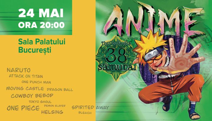Orchestra Simfonica Crossover “38 Samurai” - Anime Soundtracks