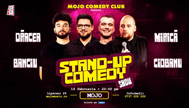 Stand-up comedy show cu Drăcea Banciu  Mirică  si Ciobanu