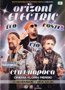 Cluj-Napoca: Teo, Vio și Costel - Orizont Electric | Stand Up Comedy Show