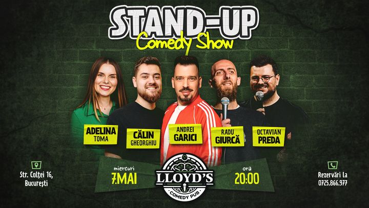 Stand-up Comedy cu Garici, Adelina, Gheorghiu, Octav & Giurcă