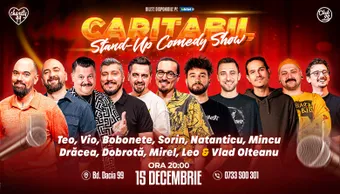 Stand-up Comedy cu Teo, Vio, Mihai Bobonete, Sorin Pârcălab, Natanticu, Mincu, Dracea, Dobrota, Mirel Popinciuc, Leo & Vlad Olteanu
