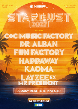 Nibiru: STARDUST 2027 feat. Dr Alban, Haddaway, Kaoma, Fun Factory
