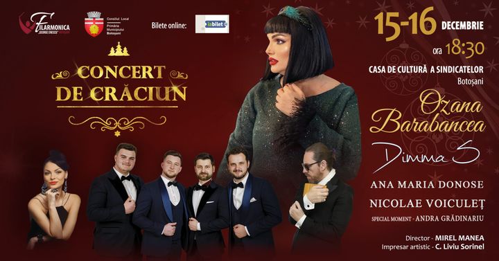 Botosani: Concert de Craciun