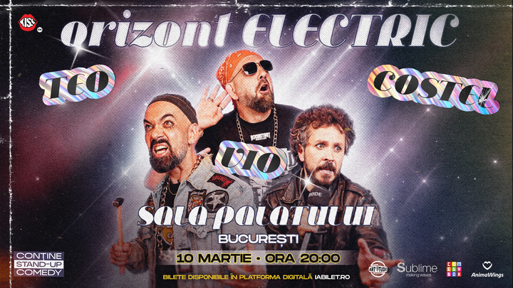 Teo, Vio si Costel @ Sala Palatului -  ORIZONT ELECTRIC