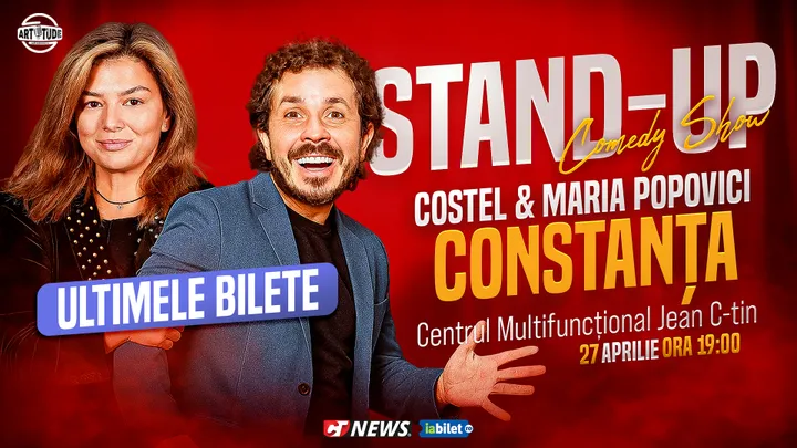 Constanța: Costel și Maria Popovici - Stand Up Comedy Show