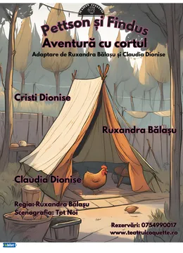 Pettson și Findus - Aventură cu cortul - ORA 11:00