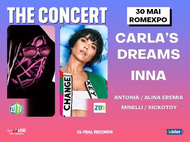 Carla's Dreams, Irina Rimes si The Motans - The Concert