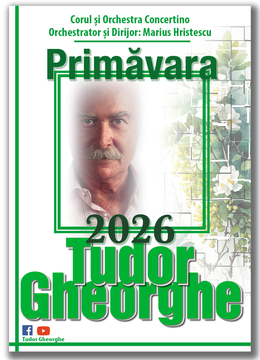 Cluj-Napoca: Tudor Gheorghe - Primăvara 2026