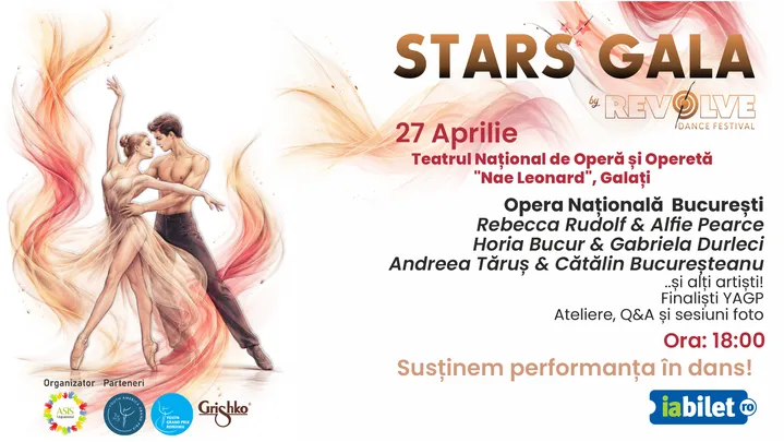 Galati: Stars Gala by Revolve Dance, un eveniment cu stil!