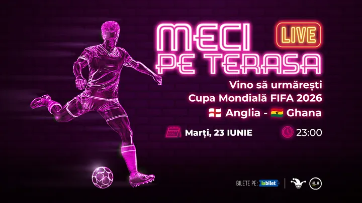 The Fool Terasa: Cupa Mondială, Anglia vs Ghana