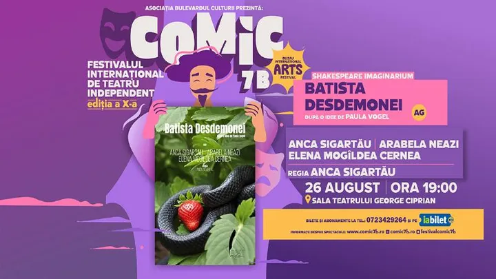 Buzau: Batista Desdemonei - Festivalul Internațional de Teatru Independent COMIC 7 B