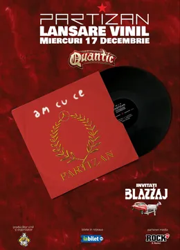 Partizan - "Am cu ce": Concert și lansare de Vinil