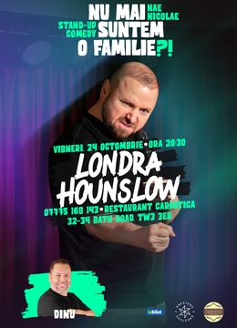 Londra: „Nu mai suntem o FAMILIE?!” Show nostalgic de stand-up cu Nae Nicolae