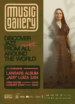 Cluj-Napoca: Lansare album "AER" Luiza Zan la Music Gallery