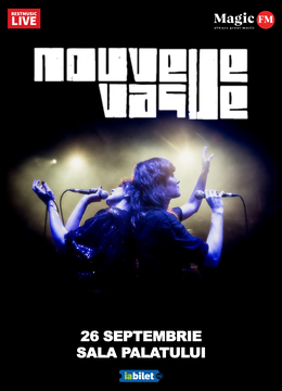 Nouvelle Vague in concert la Sala Palatului