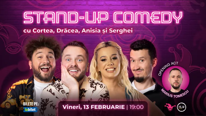 The Fool: Stand-up comedy cu Cortea, Drăcea, Anisia și Serghei