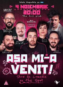 The Fool: Așa mi-a venit! | Show de comedie on the spot