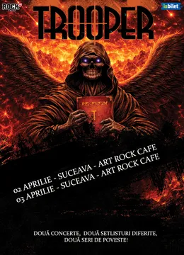 Suceava: Concert Trooper (2 Apr)